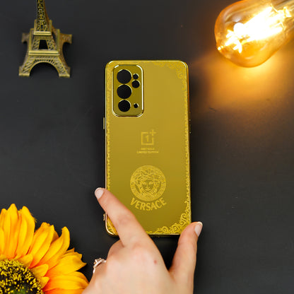 Radiant Gold Crafted Luxury Metal Case - OnePlus