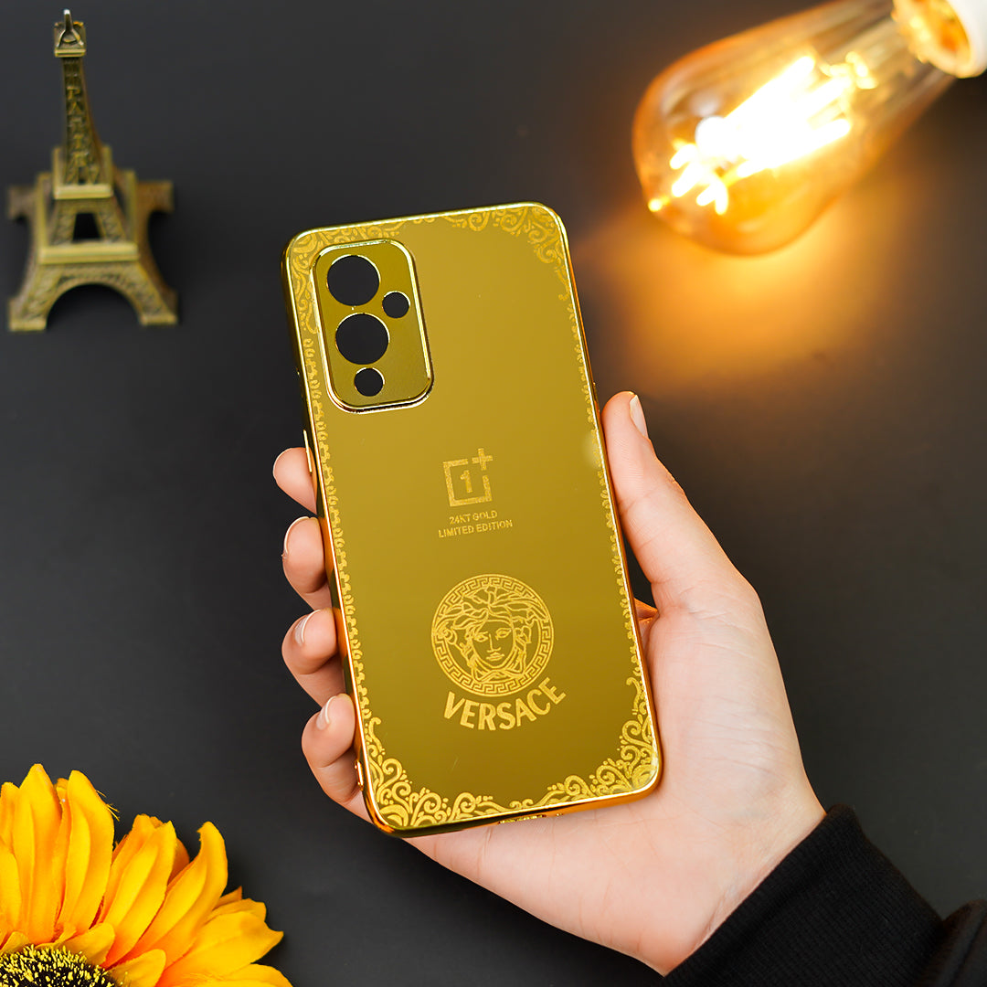 Radiant Gold Crafted Luxury Metal Case - OnePlus