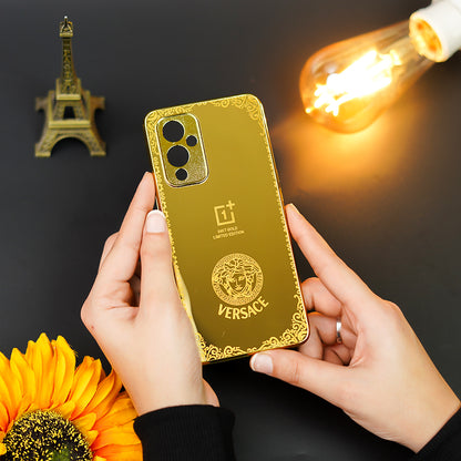 Radiant Gold Crafted Luxury Metal Case - OnePlus