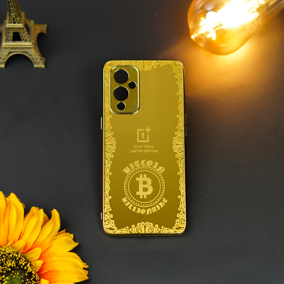 Radiant Gold Crafted Luxury Metal Case - OnePlus