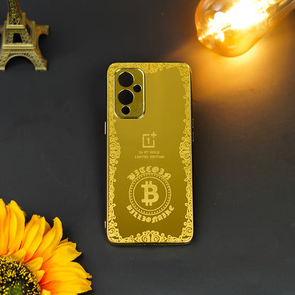 Radiant Gold Crafted Luxury Metal Case - OnePlus