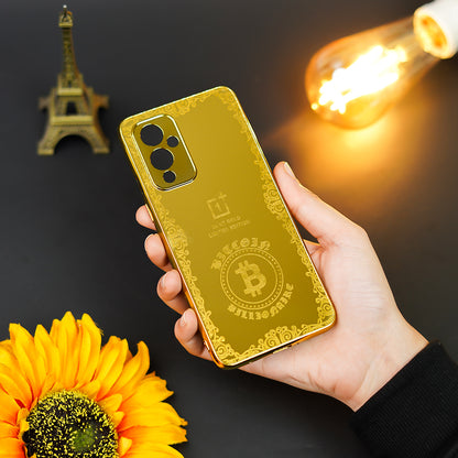 Radiant Gold Crafted Luxury Metal Case - OnePlus