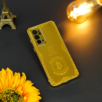 Radiant Gold Crafted Luxury Metal Case - OnePlus