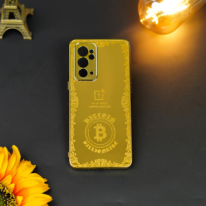 Radiant Gold Crafted Luxury Metal Case - OnePlus