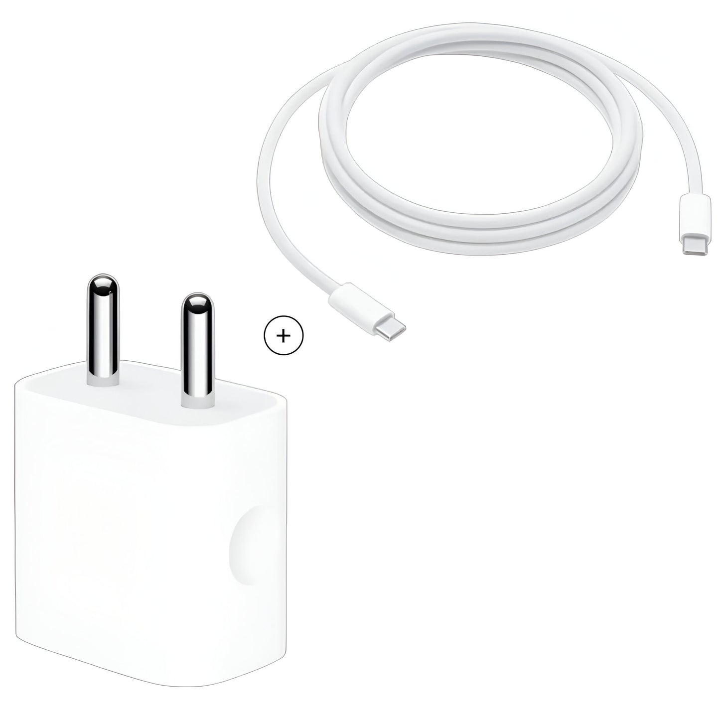 20W USB-C Power Adapter + Type-C Cable For iPhone