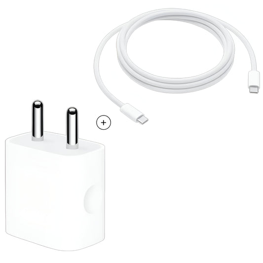 20W USB-C Power Adapter + Type-C Cable For iPhone