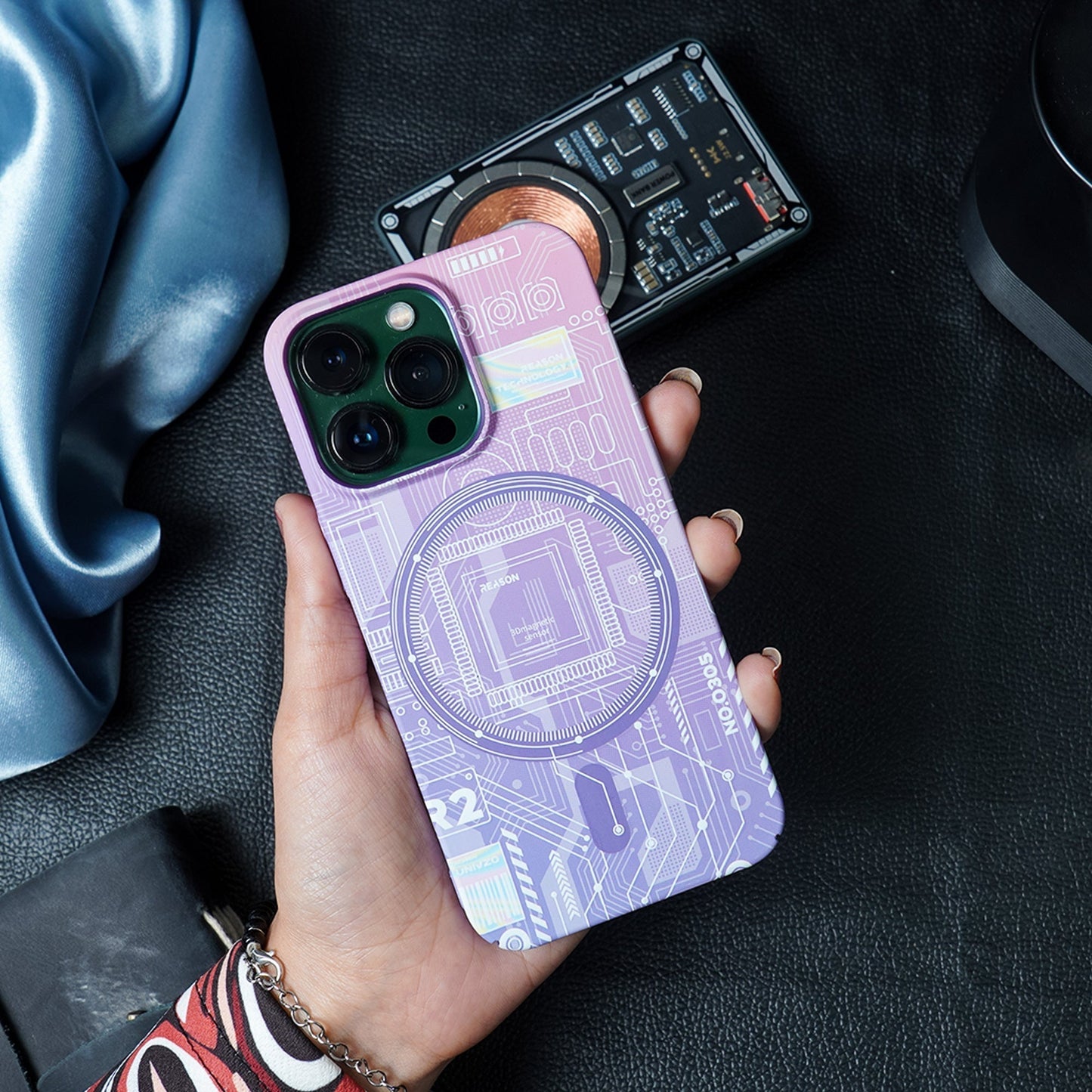 iPhone 13 Pro Electric Circuit Board Case