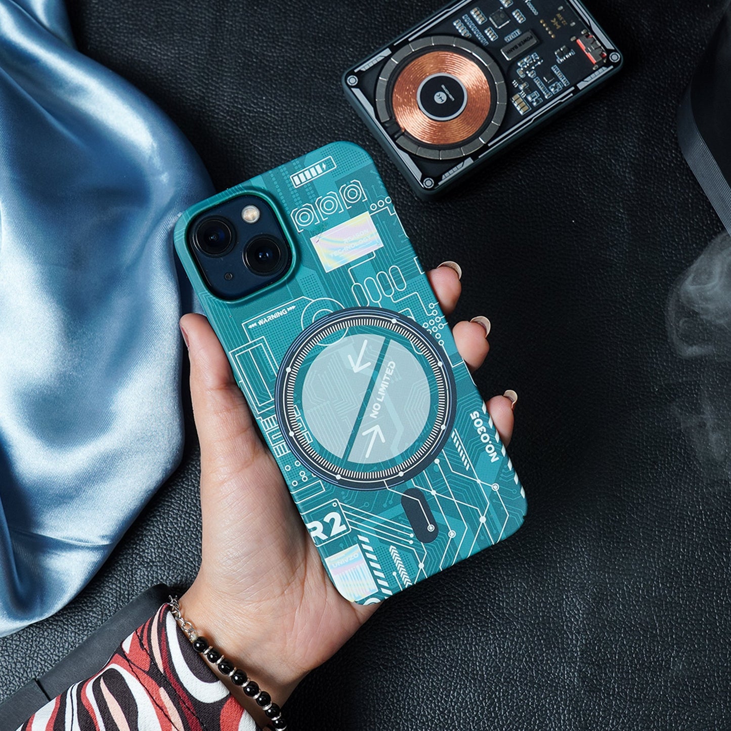 iPhone 11 Electric Circuit Board Case