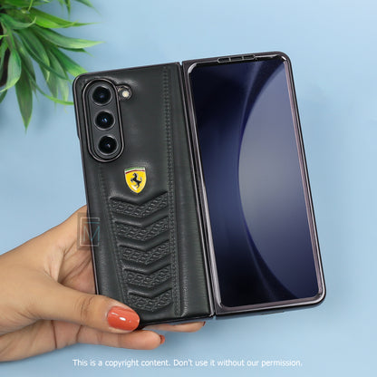 Galaxy Z Fold5 Premium Luxe Leather Case