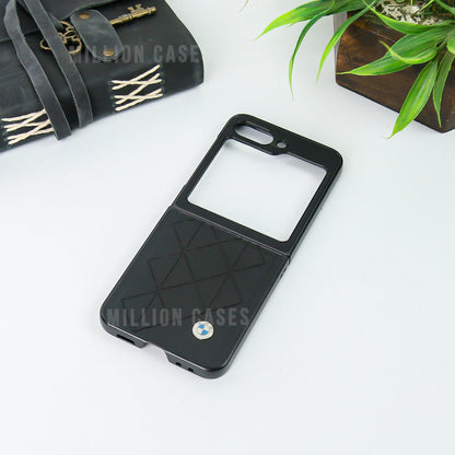 Galaxy Z Flip Series Premium Luxe Leather Case