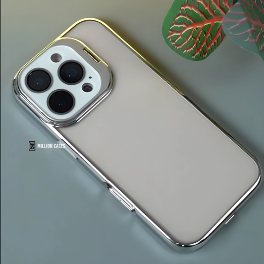 Luxury Foldable Camera Stand Case - iPhone