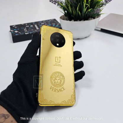 OnePlus 9RT Crafted Gold Luxurious Camera Protective Case