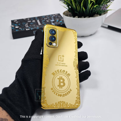 OnePlus 9RT Crafted Gold Luxurious Camera Protective Case