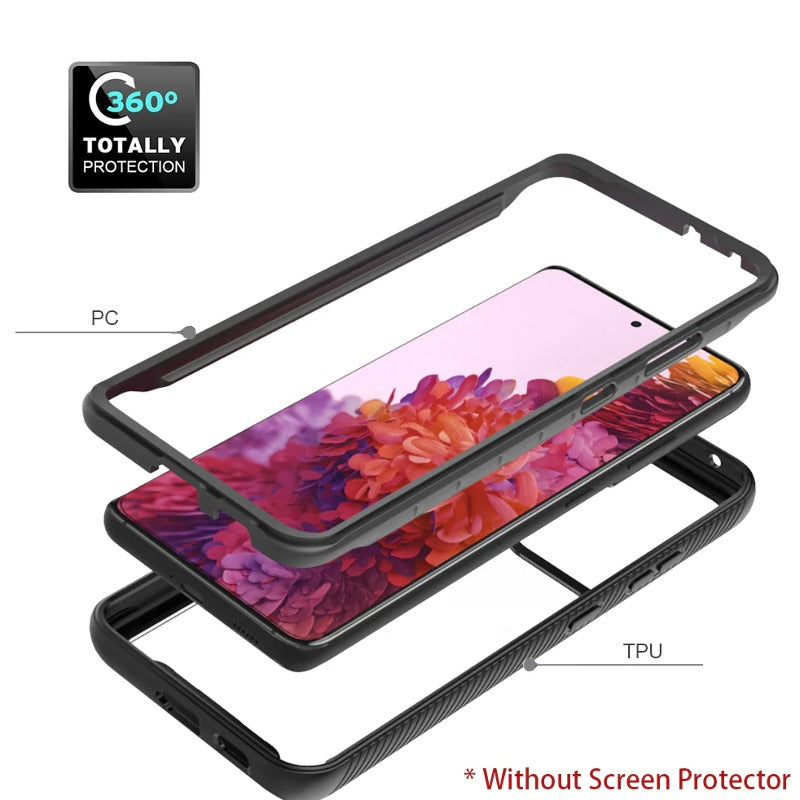 Galaxy S21 Ultra Crystal Bumper Transparent Case