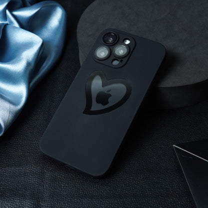 iPhone 14 Pro Max Heart Shape Logo Design Case