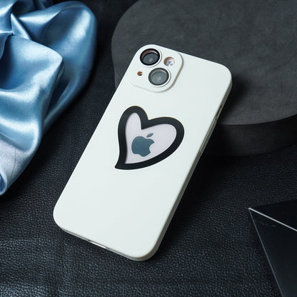 iPhone 13 Heart Shape Logo Design Case