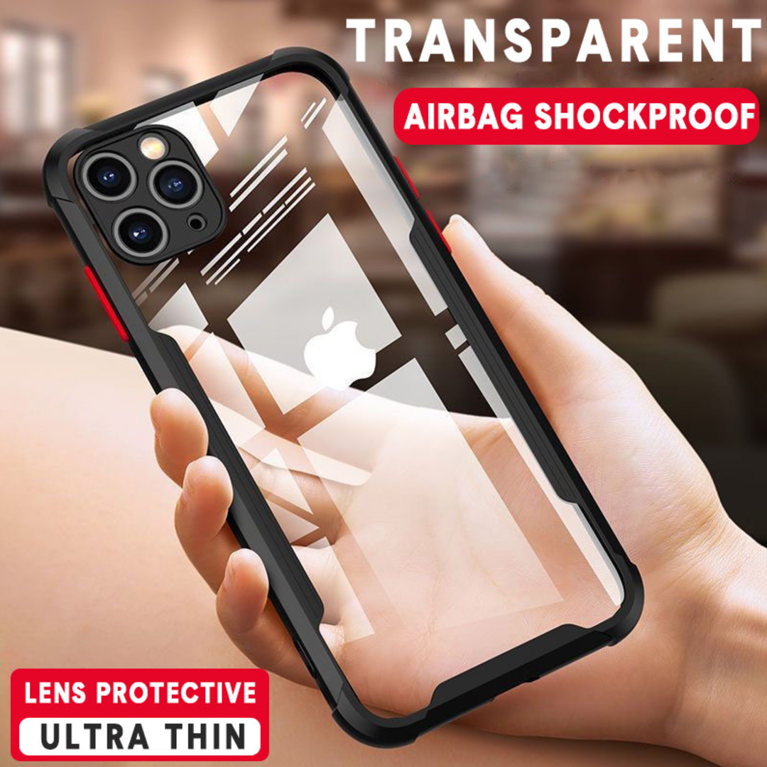 iPhone 13 Pro Max Back Eagle Shockproof Transparent Case