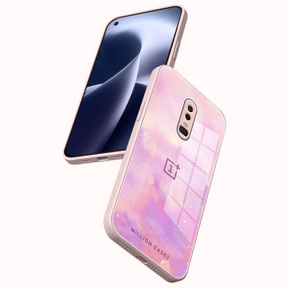OnePlus 6T Pastel Sparkle Pattern Glass Case