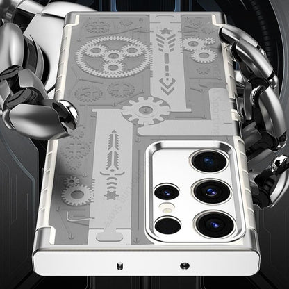 Luxury Metal Armor Machinery Case - Samsung