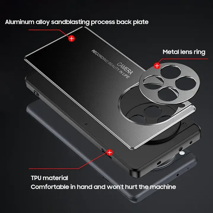 OnePlus Series Frosted Alloy Durable Metal Case