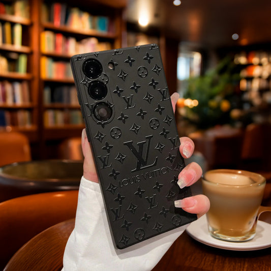 Galaxy S Series Soft Silicone LV Pattern Case