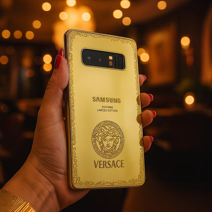 Galaxy Note Series Luxurious Crafted Gold  Camera Protective Case