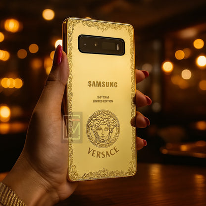 Galaxy Note Series Luxurious Crafted Gold  Camera Protective Case