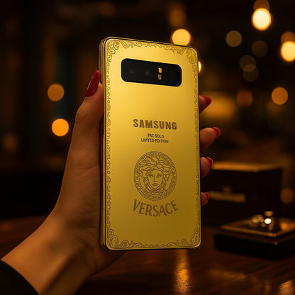 Galaxy Note Series Luxurious Crafted Gold  Camera Protective Case