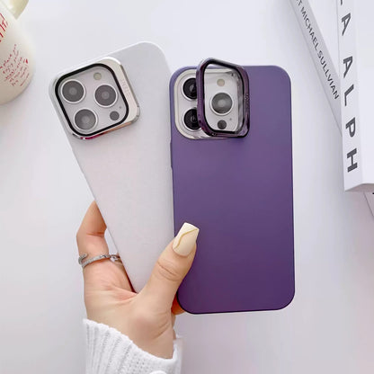 iPhone 13 Pro Clear Camera Protector Hidden Stand Case