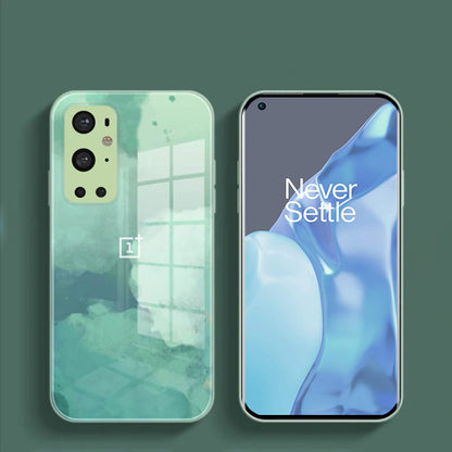 OnePlus 9 Pro Colorful Wave Glass Phone Case