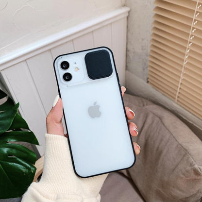 iPhone 11 Camera Lens Slide Protection Matte Case