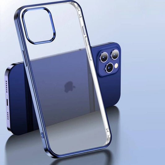iPhone 13 Mini Electroplating Silicone Transparent Glitter Case