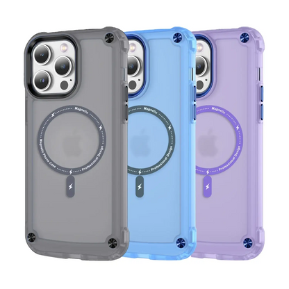 iPhone 13 Series Wave Armor Matte Magsafe Shield Case