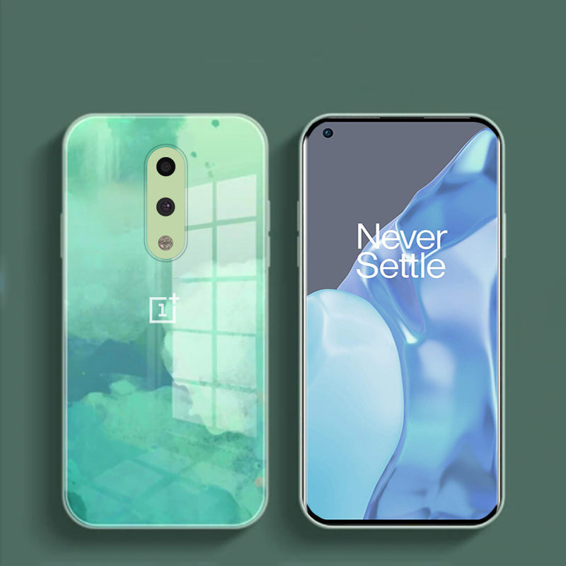 OnePlus 7 Colorful Wave Glass Phone Case