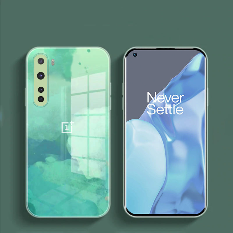 OnePlus Nord Colorful Wave Glass Phone Case