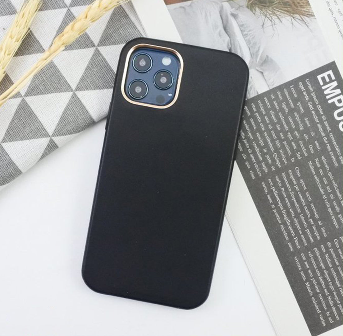 iPhone 12 Luxury Genuine Leather Case