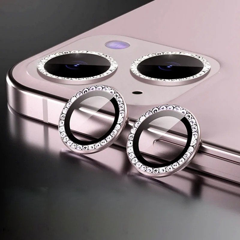 iPhone 13 Series Glitter Diamond Camera Lens Protector