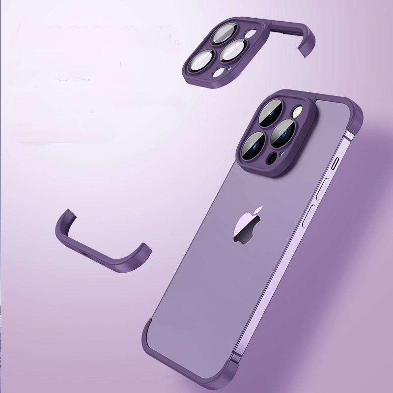 Shockproof Bumper Silicone Edge Protector - iPhone