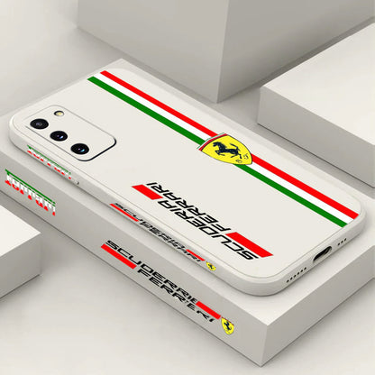 Ferrari Silicone Case - Samsung