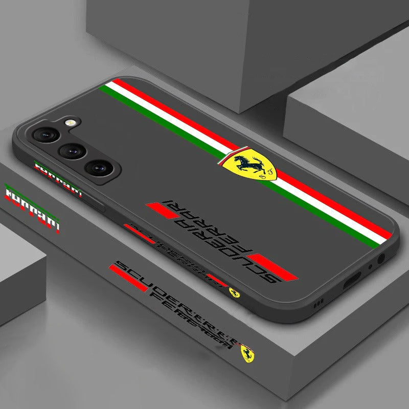 Ferrari Silicone Case - Samsung