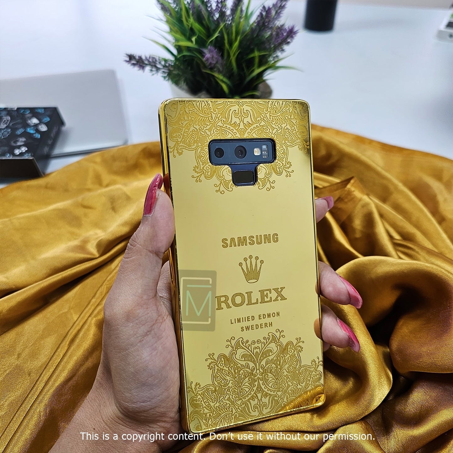 Limited Edition Gold Crafted Rolex Case - Samsung