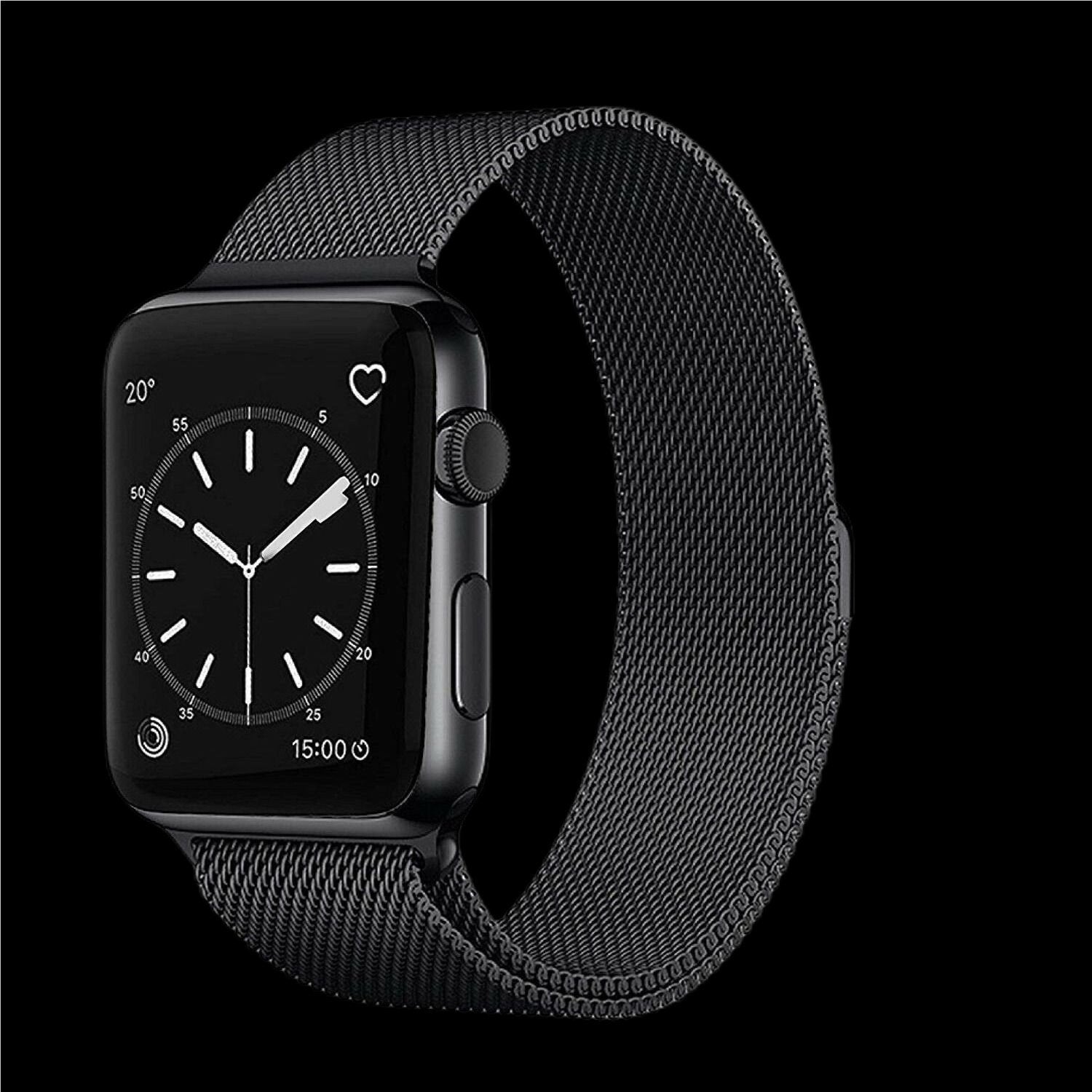 Magnetic Stainless Steel Milanese Strap for Apple Watch