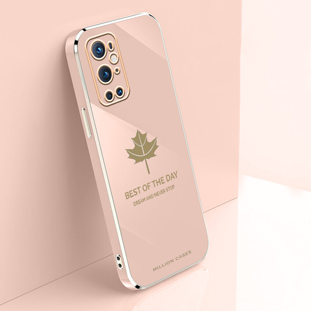 OnePlus 9 Pro Electroplating Mapple Leaf Soft Case