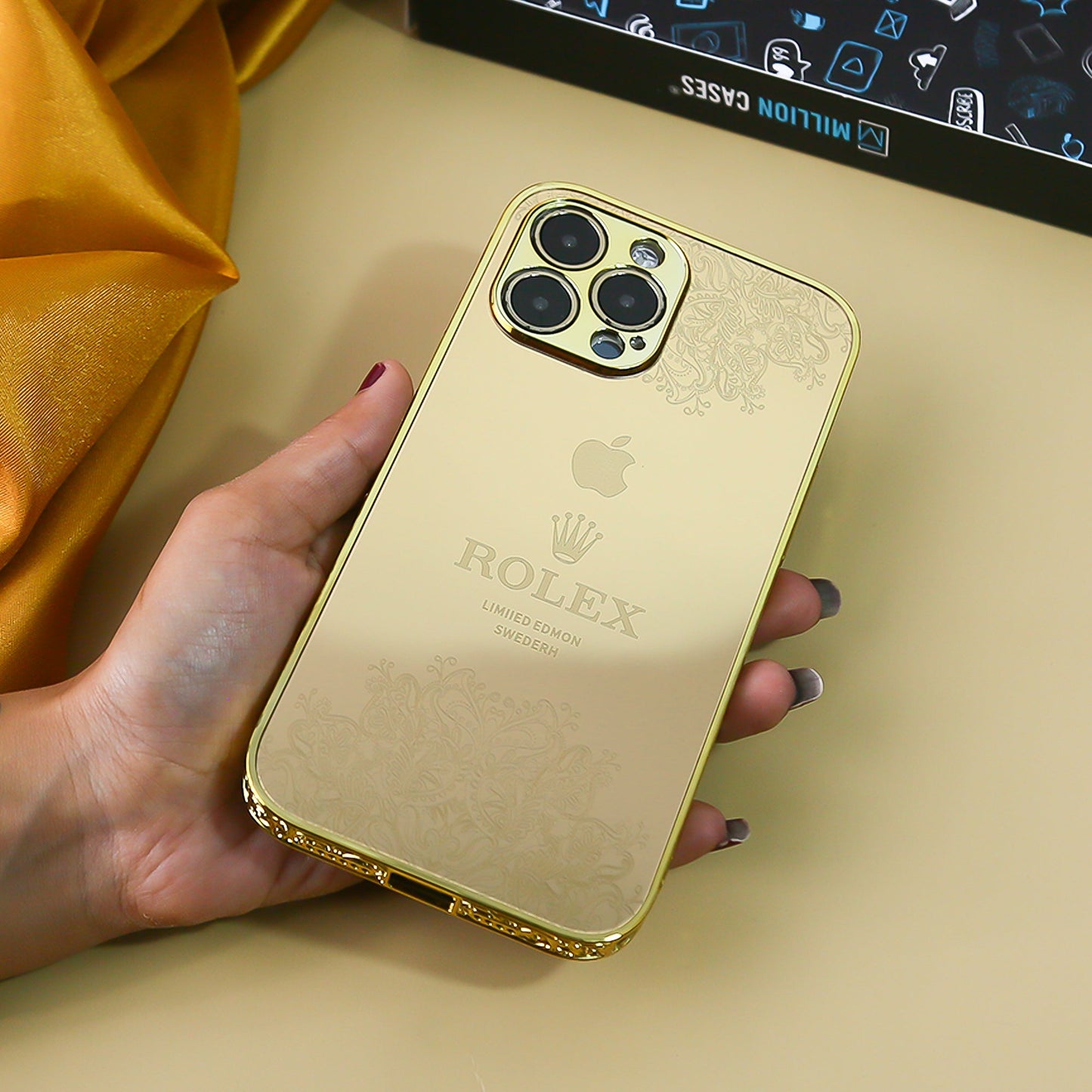 Crafted Royal Gold Camera Protective Case - iPhone