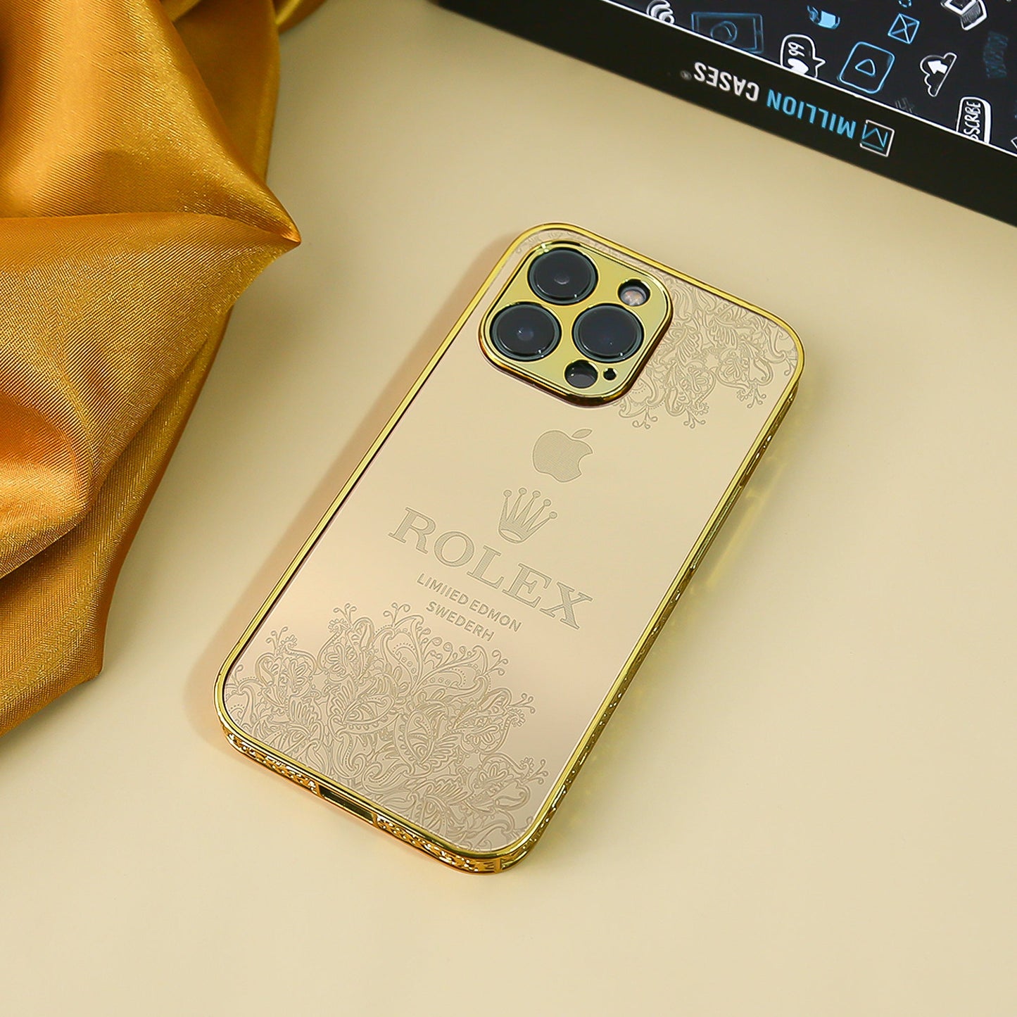 Crafted Royal Gold Camera Protective Case - iPhone