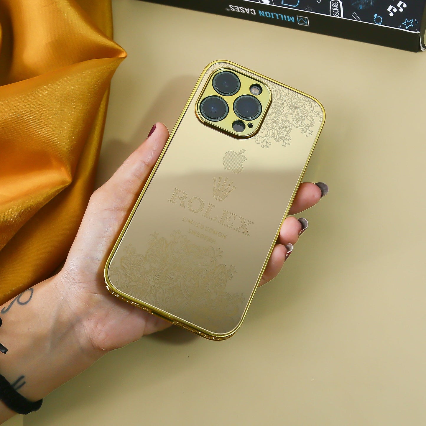 Crafted Royal Gold Camera Protective Case - iPhone