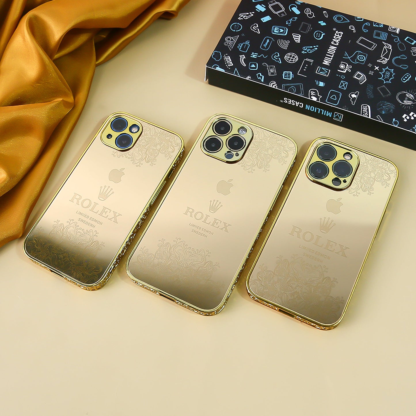 Crafted Royal Gold Camera Protective Case - iPhone