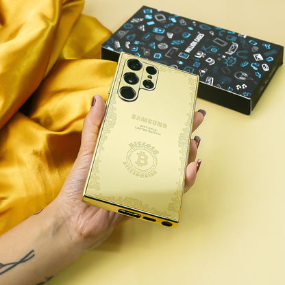 Luxurious Crafted Gold Camera Protective Case