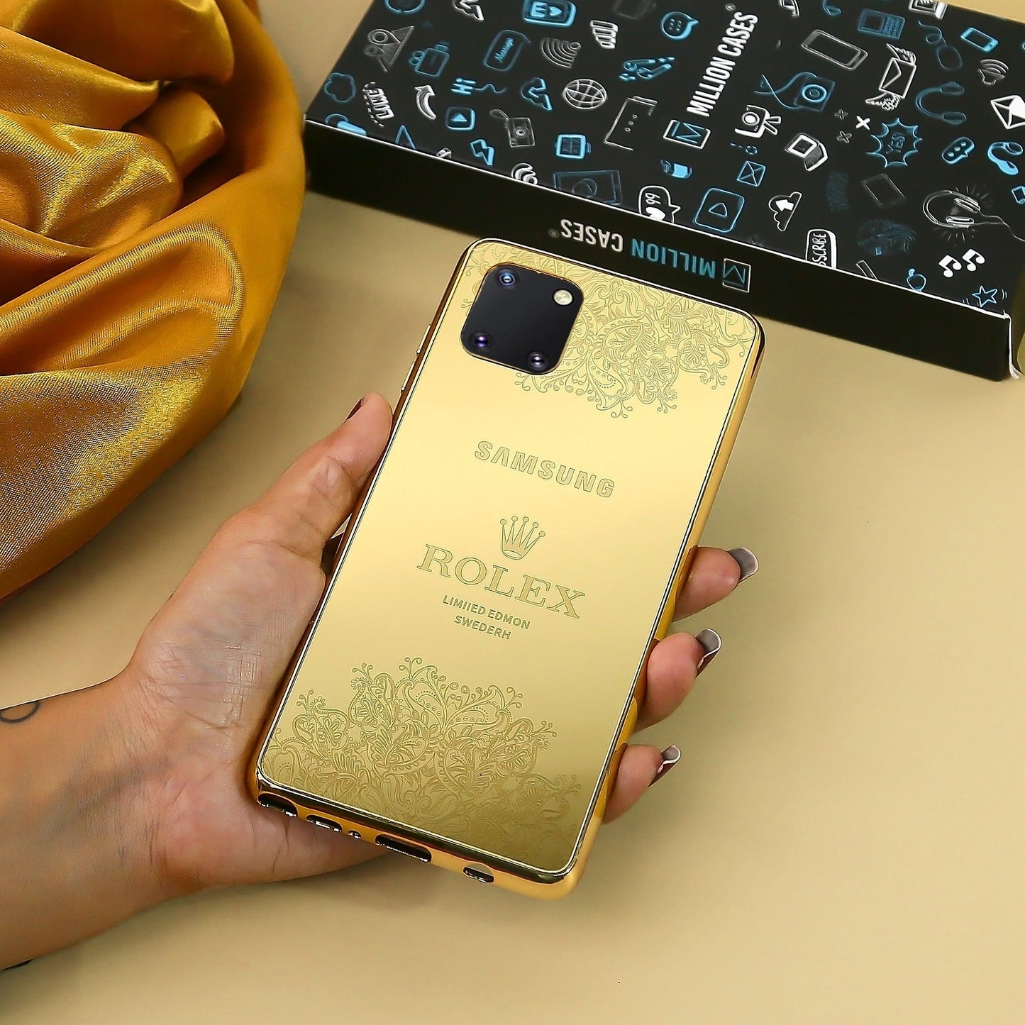 Limited Edition Gold Crafted Rolex Case - Samsung