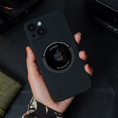 iPhone Series Frosted Magnetic Holder Case